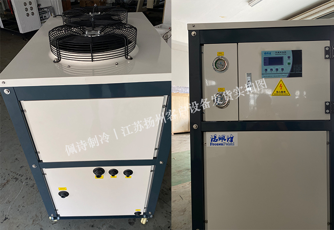 江苏扬州客户采购 5P水冷箱式冷水机